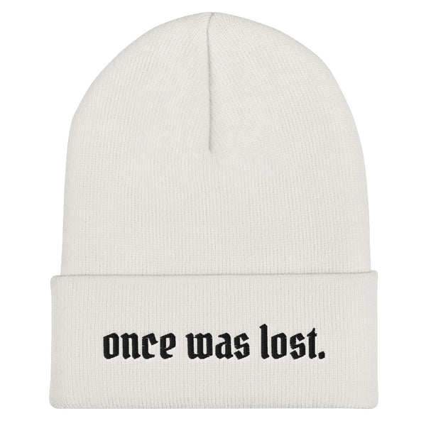Once Was Lost Cuffed Beanie